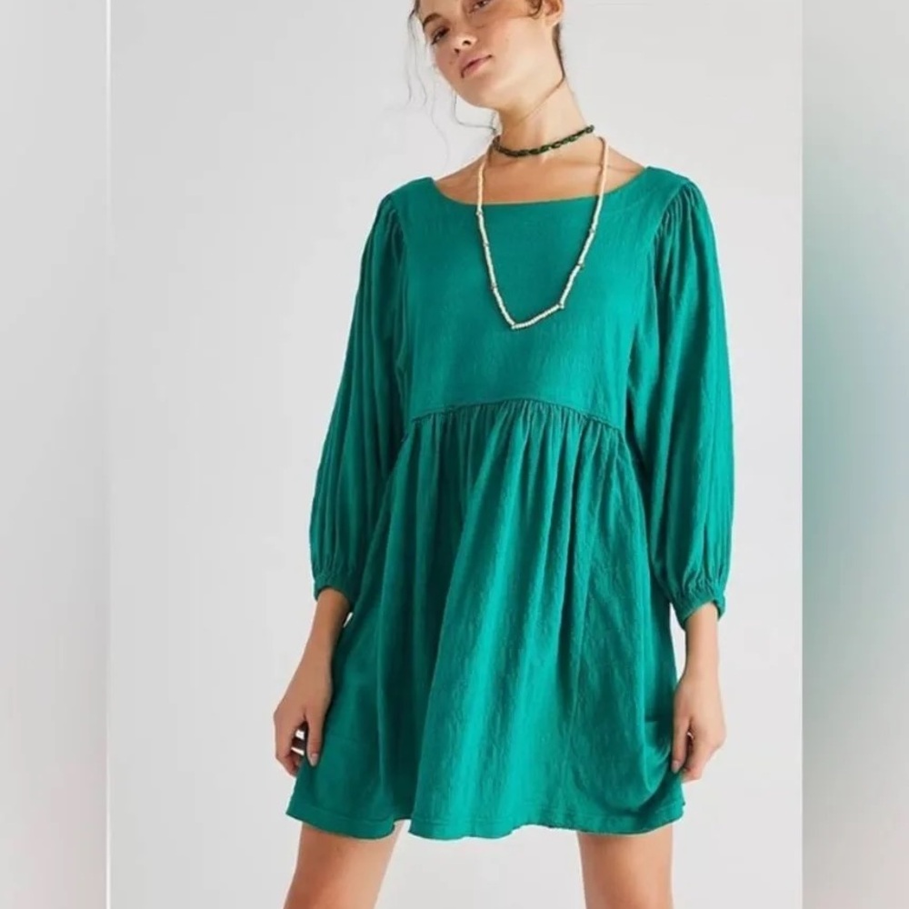 Free people beach get obsessed baby doll dress size small
